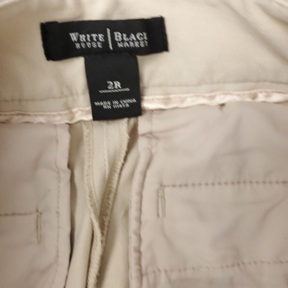 New WHBM Cream Boot Cut Jeggings 2R - Picture 4 of 8